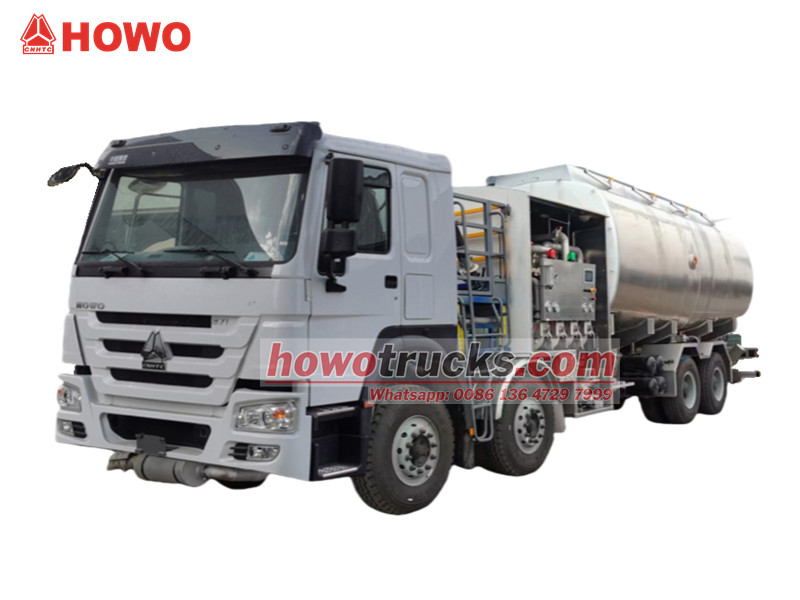 HOWO 12 wheeler aircraft refueling truck