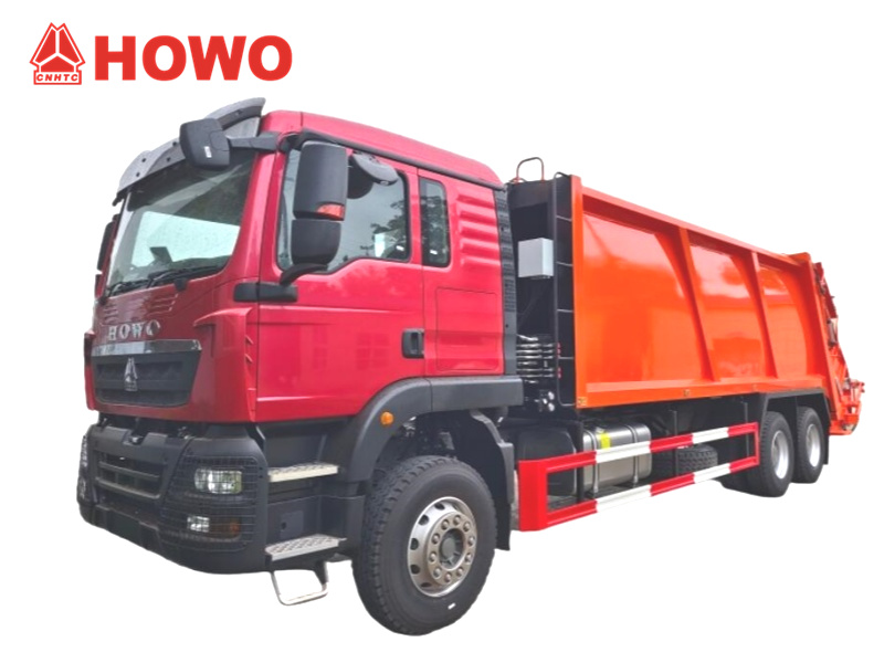 25cbm HOWO TX Garbage Trucks Compactor