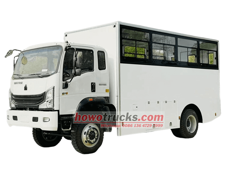 Howo 4x4 tanker ýük ulagy