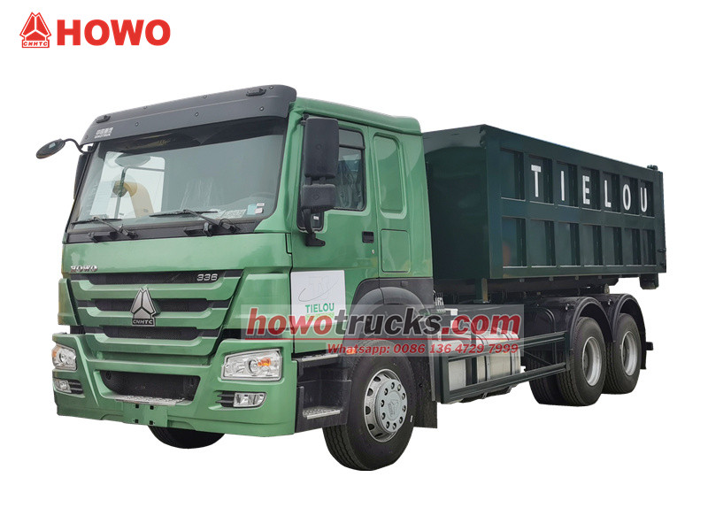 HOWO 6×4 hook loader truck