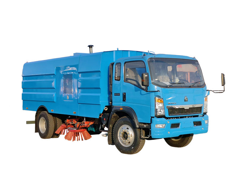HOWO RHD 5cbm road sweeper truck