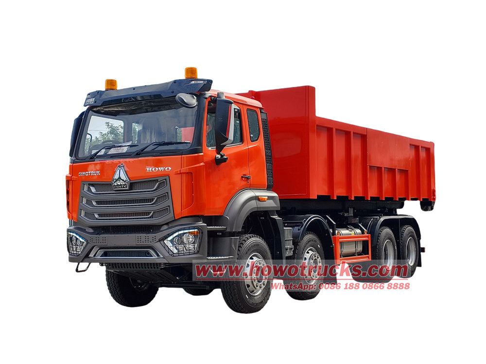 HOWO 8X4 26T hook lift truck