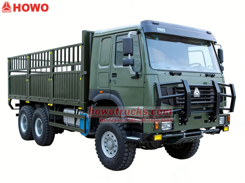  HOWO 6x6 20tons cargo truck