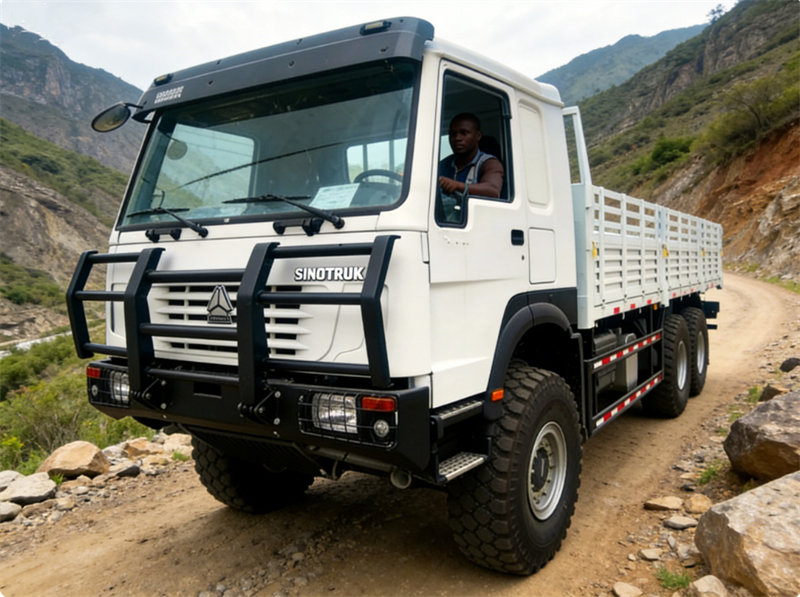 Howo off road 20tons cargo truck