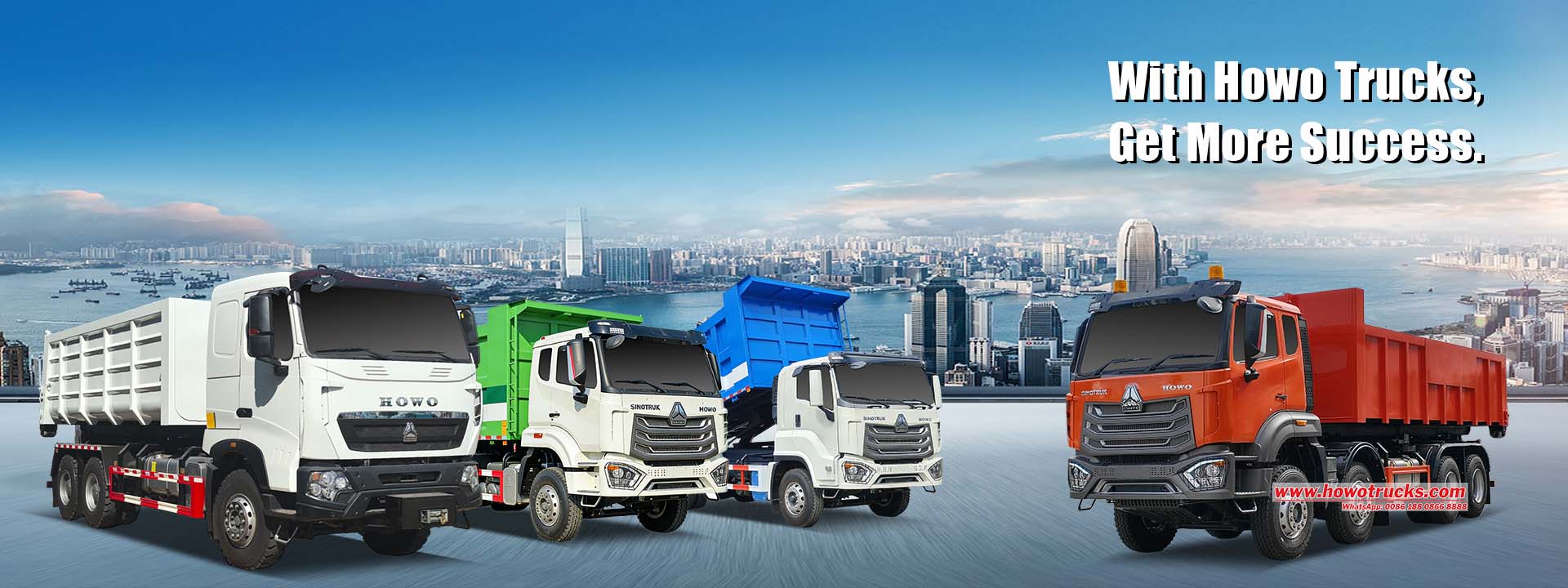 Howo 10 tonna, 15 tonna, 20 tonna, 25 tonnalyk ýük awtoulagyny üpjün edýän Howo çarhly ýük awtoulagyny üpjün edýär