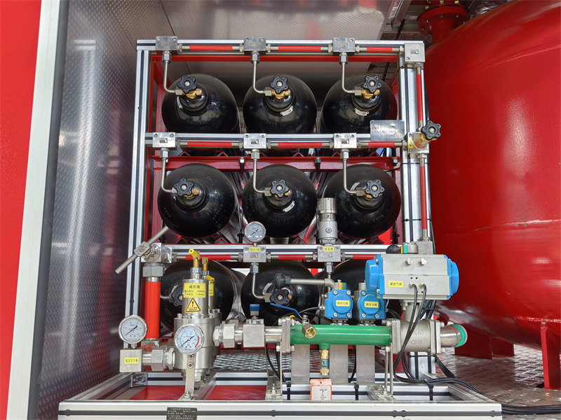 Howo fire dry powder truck