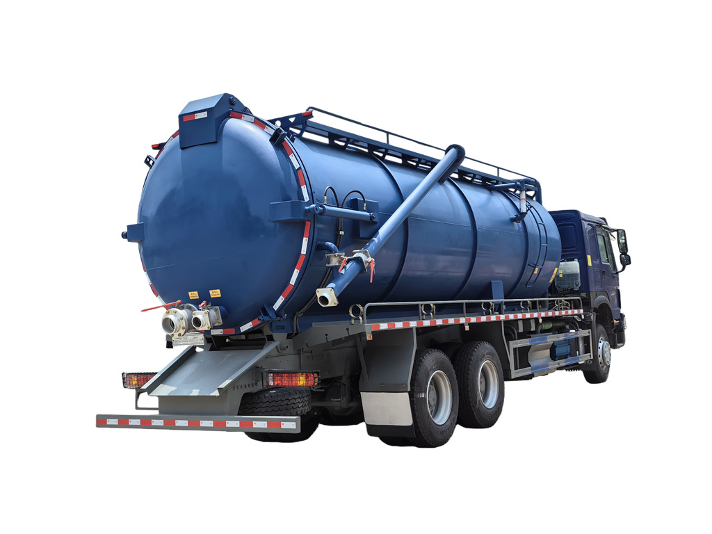 HOWO 6&times;4 vacuum septic tank truck