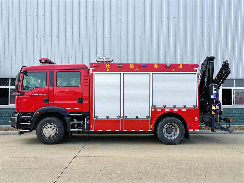 Howo fire rescue truck