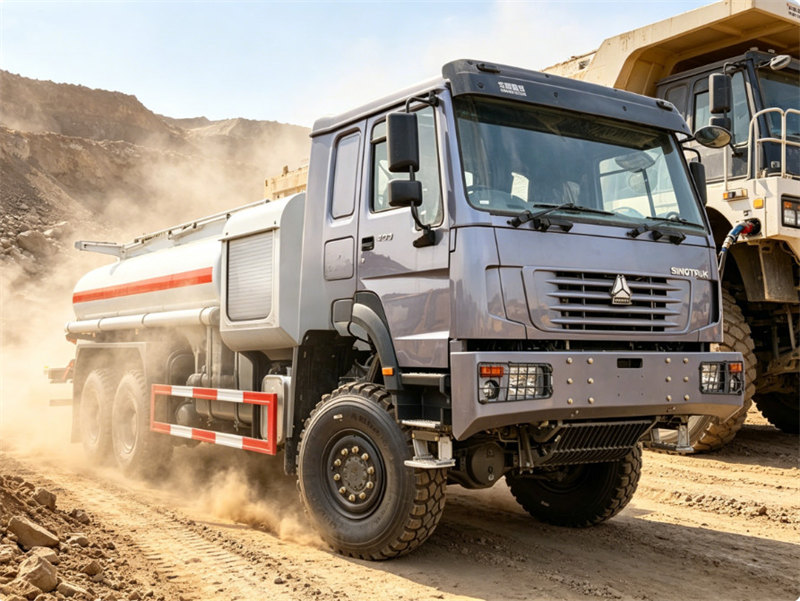 Howo mining fuel tank truck