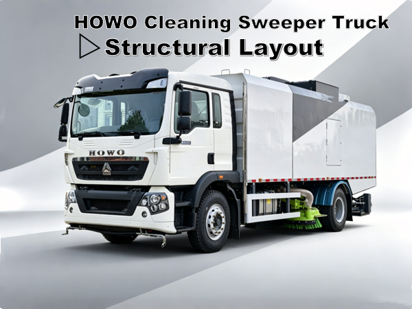 HOWO road sweeper truck