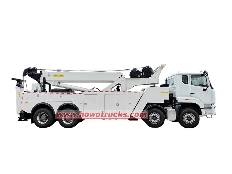 HOWO 40 ton road rescue wrekcer truck HOWO 40 ton road rescue wrekcer truck