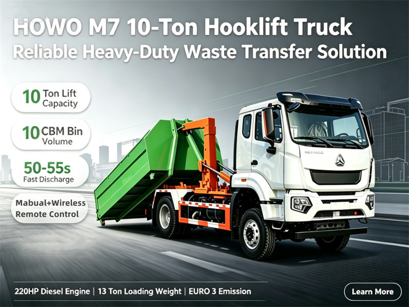 HOWO garbage hook lift truck HOWO garbage hook lift truck