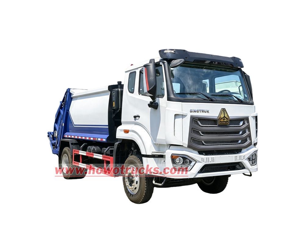 HOWO Rear Loader waste collection vehicle