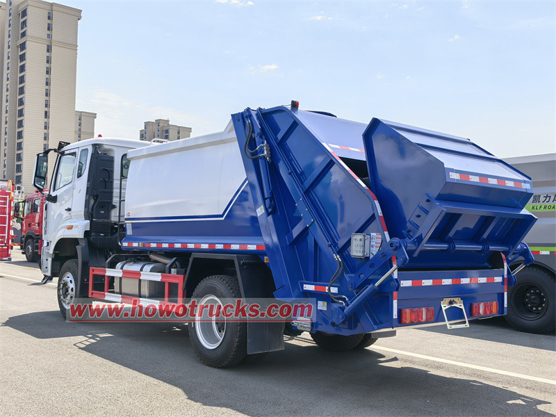 HOWO NX 14CBM garbage disposal truck