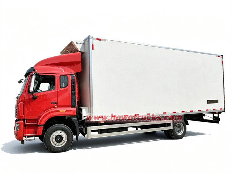 HOWO M7 10tons freezer van